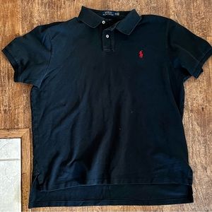 Polo Ralph Lauren Men's Short Sleeve Black Polo Shirt XXL